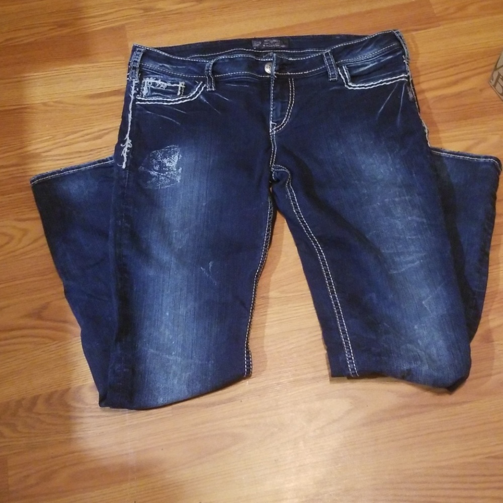Silver Aiko Skinny 31x31